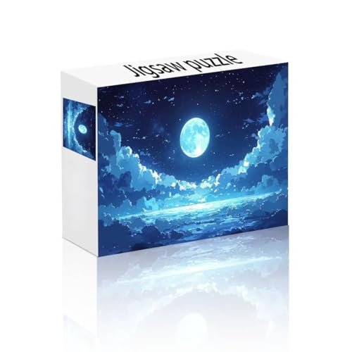 Puzzle Erwachsene 500 Teile Mond, Wolke Puzzle Lernspiel Herausforderung Schwierigkeit, Vielfältig und Bunt Puzzlespiele, Freizeitaktivität Lustige Geschenke Wohndeko für Erwachsene ab 14 Jahren B-4 Puzzle Erwachsene 500 Teile Mond, Wolke Puzzle Lernspiel Herausforderung Schwierigkeit, Vielfältig und Bunt Puzzlespiele, Freizeitaktivität Lustige Geschenke Wohndeko für Erwachsene ab 14 Jahren B-4 von Linncen