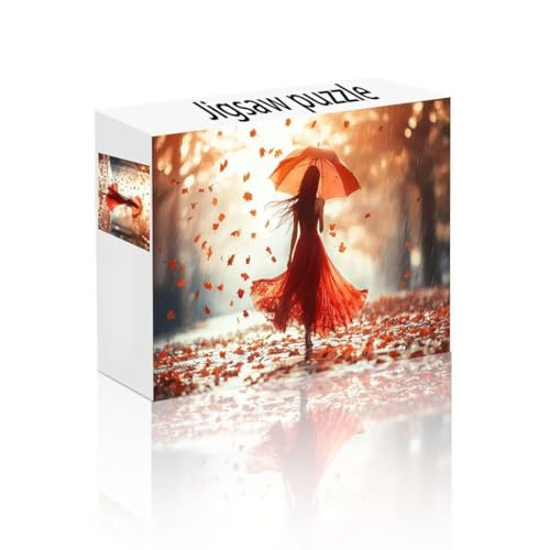Puzzle Erwachsene 500 Teile Regenschirm, Frau Puzzle Lernspiel Herausforderung Schwierigkeit, Vielfältig Bunt Puzzlespiele, Freizeitaktivität Lustige Geschenke Wohndeko für Erwachsene ab 14 Jahren T-9 Puzzle Erwachsene 500 Teile Regenschirm, Frau Puzzle Lernspiel Herausforderung Schwierigkeit, Vielfältig Bunt Puzzlespiele, Freizeitaktivität Lustige Geschenke Wohndeko für Erwachsene ab 14 Jahren T-9 von Linncen