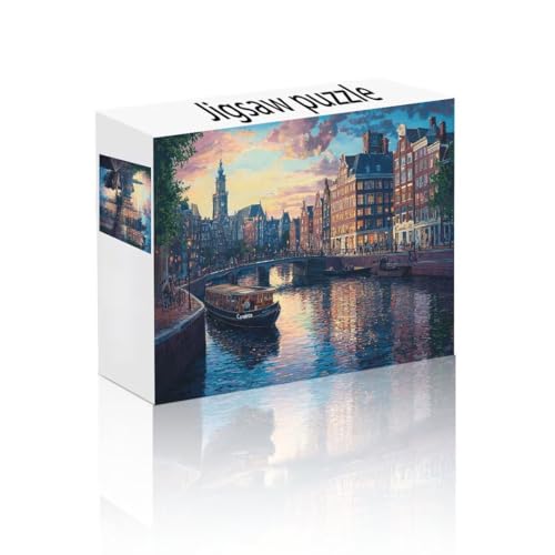 Puzzle Erwachsene 500 Teile Stadt, Boot Puzzle Lernspiel Herausforderung Schwierigkeit, Vielfältig und Bunt Puzzlespiele, Freizeitaktivität Lustige Geschenke Wohndeko für Erwachsene ab 14 Jahren M-8 Puzzle Erwachsene 500 Teile Stadt, Boot Puzzle Lernspiel Herausforderung Schwierigkeit, Vielfältig und Bunt Puzzlespiele, Freizeitaktivität Lustige Geschenke Wohndeko für Erwachsene ab 14 Jahren M-8 von Linncen