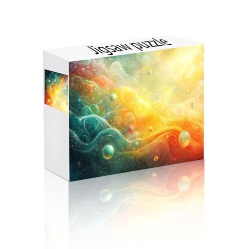 Puzzle Erwachsene 500 Teile Traum, Landschaft Puzzle Lernspiel Herausforderung Schwierigkeit, Vielfältig Bunt Puzzlespiele, Freizeitaktivität Lustige Geschenke Wohndeko für Erwachsene ab 14 Jahren S-2 von Linncen