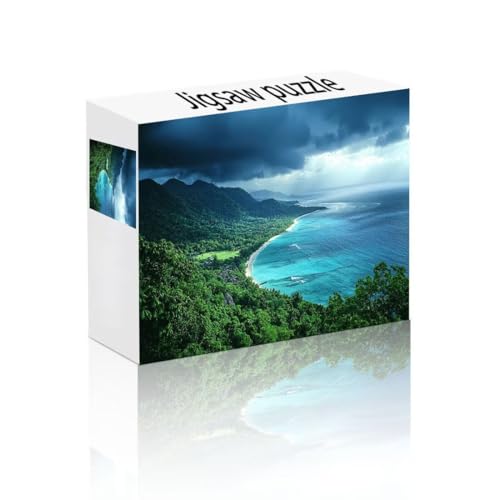 Puzzle Erwachsene 500 Teile Wald, Meer Puzzle Lernspiel Herausforderung Schwierigkeit, Vielfältig und Bunt Puzzlespiele, Freizeitaktivität Lustige Geschenke Wohndeko für Erwachsene ab 14 Jahren W-8 von Linncen