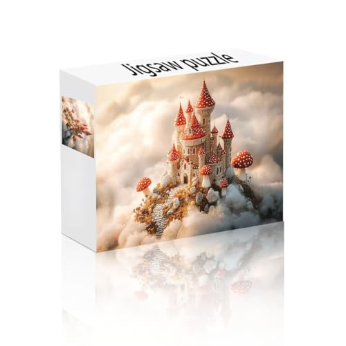 Puzzle Erwachsene 500 Teile Wolke, Schloss Puzzle Lernspiel Herausforderung Schwierigkeit, Vielfältig Bunt Puzzlespiele, Freizeitaktivität Lustige Geschenke Wohndeko für Erwachsene ab 14 Jahren D-5 Puzzle Erwachsene 500 Teile Wolke, Schloss Puzzle Lernspiel Herausforderung Schwierigkeit, Vielfältig Bunt Puzzlespiele, Freizeitaktivität Lustige Geschenke Wohndeko für Erwachsene ab 14 Jahren D-5 von Linncen