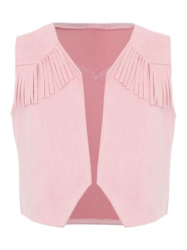 Linyuir Kind Mädchen Junge Cowboyweste Cowgirljacke Westernkostüm Karneval Halloween Party Weste Jacke Mantel Maskenball Für Jahre Rosa 170 Linyuir Kind Mädchen Junge Cowboyweste Cowgirljacke Westernkostüm Karneval Halloween Party Weste Jacke Mantel Maskenball Für Jahre Rosa 170 von Linyuir
