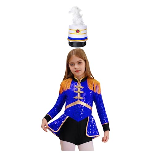 Linyuir Zirkuskleid Mit Stirnband Kinder Mädchen Verkleidung Ringmeister Kostüm Kindertrommelgruppe Moderne Tanzkleidung Schüler Bühnenauftritt Königsblau B 122-128 Linyuir Zirkuskleid Mit Stirnband Kinder Mädchen Verkleidung Ringmeister Kostüm Kindertrommelgruppe Moderne Tanzkleidung Schüler Bühnenauftritt Königsblau B 122-128 von Linyuir