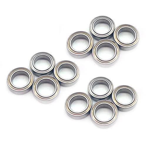 Lioggyet 12X 144001-1297 Lager für 144001 1/14 4WD RC Auto Teile Upgrade Zubehör, 7X11X3 Lioggyet 12X 144001-1297 Lager für 144001 1/14 4WD RC Auto Teile Upgrade Zubehör, 7X11X3 von Lioggyet