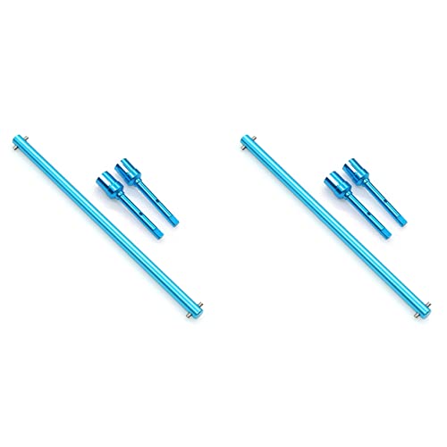 Lioggyet 2 Sätze Zentralübertragungswelle aus Metall und Propellerdichtungen für TT-02 TT-02B TT02 TT02B 1/10, 1 von Lioggyet