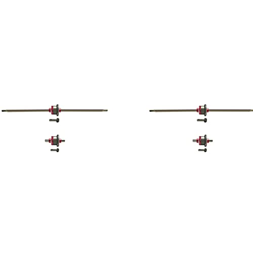 Lioggyet 2 x Differential vorne und hinten aus Metall für FY01 FY02 FY03 FY04 FY05 FY06 FY07 FY08 1/12 RC Zubehör für Auto-Upgrade-Teile von Lioggyet