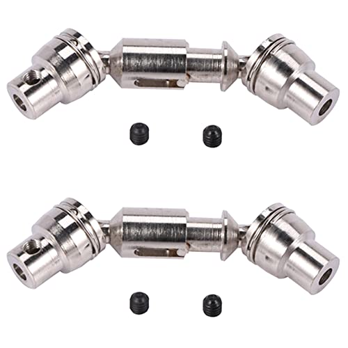Lioggyet 2 x -Metallantriebswelle für 1/16 6WD B16 RC Truck Auto von Lioggyet
