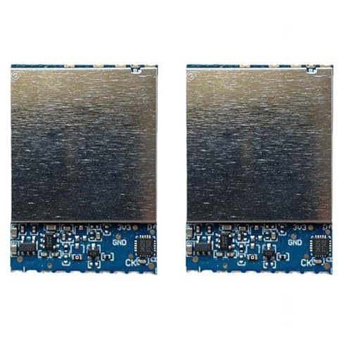 Lioggyet 2 x FPV-Modul VTX 3.3G, drahtloses Modul RX3364, Audio- und Videoübertragungsempfänger-Modul, FPV, kabellos, analog von Lioggyet