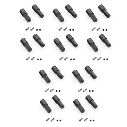 Lioggyet 20 Stück Metall Achse Welle für D12 C14 C24 C34 B14 B24 C16 B36 MN D90 MN99S RC Auto Upgrade Teile Zubehör von Lioggyet