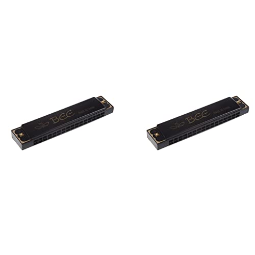 Lioggyet 2X Kinder Musikinstrument 32 Loecher Metall Biene Mundharmonika Schwarz Lioggyet 2X Kinder Musikinstrument 32 Loecher Metall Biene Mundharmonika Schwarz von Lioggyet