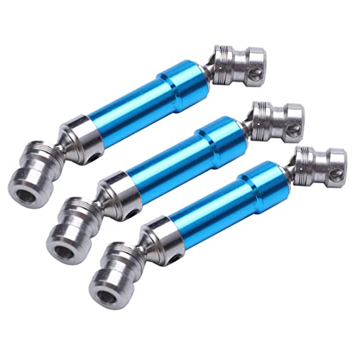 Lioggyet 3 Stücke Metall Hinten Mittelantriebswelle CVD Getriebewelle für 1:12 12428 12423 RC Auto Kurzen Kurs Wüste Off-Road Blau Lioggyet 3 Stücke Metall Hinten Mittelantriebswelle CVD Getriebewelle für 1:12 12428 12423 RC Auto Kurzen Kurs Wüste Off-Road Blau von Lioggyet