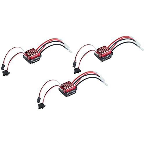 Lioggyet 3X 1060 60A Wasserdichter Gebürsteter ESC Drehzahl Regler Vorwärts Bremse und Rückwärts Bremse für 1/10 RC Crawler Axial Scx10 Trx4 Lioggyet 3X 1060 60A Wasserdichter Gebürsteter ESC Drehzahl Regler Vorwärts Bremse und Rückwärts Bremse für 1/10 RC Crawler Axial Scx10 Trx4 von Lioggyet