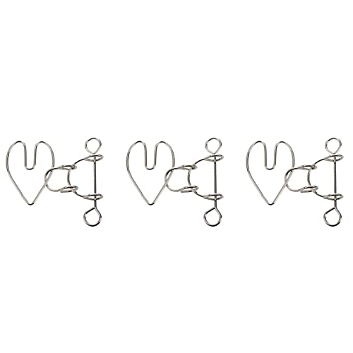 Lioggyet 3X Herzschmerz Draht Denkaufgabe Metall Puzzle von Lioggyet