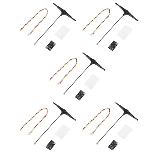 Lioggyet 5 Stück ELRS 2,4 GHz Nano-Empfänger mit T-Typ-Antenne, FPV-Firmware 3.3.0, Unterstützt WLAN-Upgrade für FPV-RC-Drohnenteile Lioggyet 5 Stück ELRS 2,4 GHz Nano-Empfänger mit T-Typ-Antenne, FPV-Firmware 3.3.0, Unterstützt WLAN-Upgrade für FPV-RC-Drohnenteile von Lioggyet