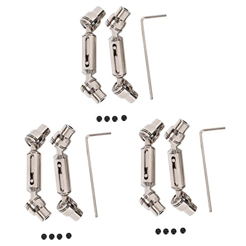 Lioggyet 6 x Ural Traktor RC Auto Ersatzteile Vorderachse Metall hinten für Ural B36 B16 C14 C24 B24 Lioggyet 6 x Ural Traktor RC Auto Ersatzteile Vorderachse Metall hinten für Ural B36 B16 C14 C24 B24 von Lioggyet