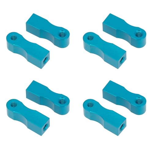 Lioggyet 8 Stück Servo-Montagehalterung aus Metall für TT01 TT-01 1/10 Teile zum Upgrade für RC Auto Lioggyet 8 Stück Servo-Montagehalterung aus Metall für TT01 TT-01 1/10 Teile zum Upgrade für RC Auto von Lioggyet