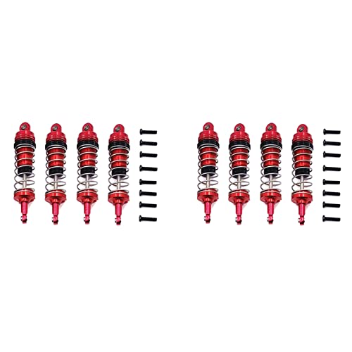 Lioggyet 8 Stück verstellbare Metall-Dämpfer für 144001 124019 124018 RC Upgrade-Teile, 1 von Lioggyet