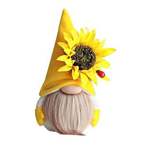 Lioggyet Biene Gnom Sonnen Puppe, Hand Gemachte PlüSch Gesichtslose Puppe Ornamente, Schlaf Desktop GNOME Ornamente B Lioggyet Biene Gnom Sonnen Puppe, Hand Gemachte PlüSch Gesichtslose Puppe Ornamente, Schlaf Desktop GNOME Ornamente B von Lioggyet