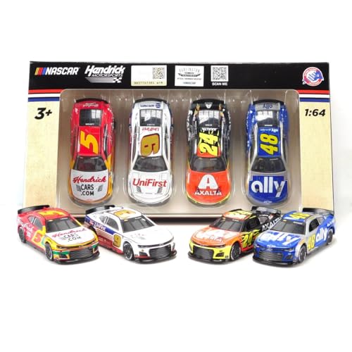 Kyle Larson Chase Elliott Alex Bowman & William Byron 2024 Darlington Throwback 4er Pack 1:64 Druckguss Kyle Larson Chase Elliott Alex Bowman & William Byron 2024 Darlington Throwback 4er Pack 1:64 Druckguss von Lionel Racing