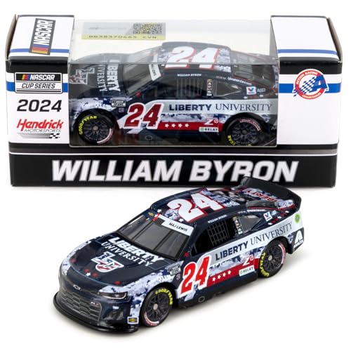 Lionel Racing William Byron 2024 Liberty University Patriotisches Digitales Camouflage-Druckguss-Auto, Maßstab 1:64 Lionel Racing William Byron 2024 Liberty University Patriotisches Digitales Camouflage-Druckguss-Auto, Maßstab 1:64 von Lionel Racing