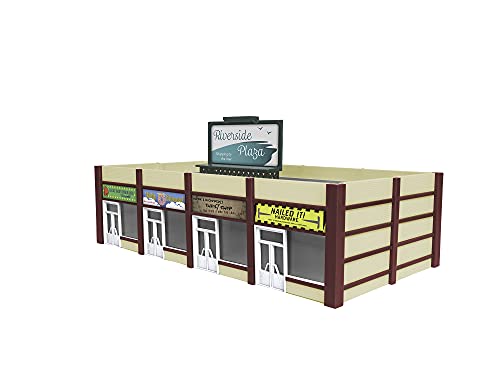 HO Gauge Suburban Strip MALL von Lionel