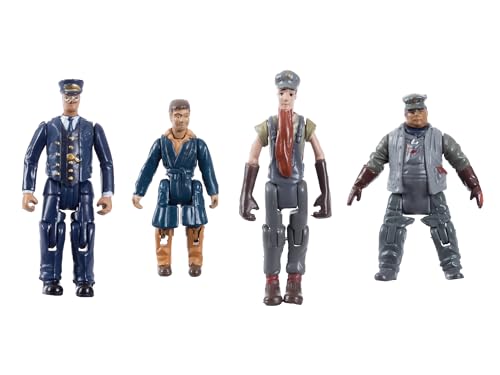 Lionel 624203 The Polar Express Four Piece Miniature People Pack Model Accessory Zugzubehör, Leute: Dirigent, Hero Boy, Smokey, Steamer, Toy-Train-Set-sceneries von Lionel