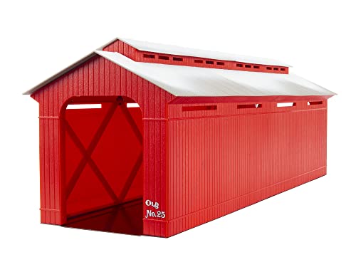Lionel Electric O Gauge Model Train Accessories, Illuminated 24" Winter's Covered Bridge Lionel Electric O Gauge Model Train Accessories, Illuminated 24" Winter's Covered Bridge von Lionel