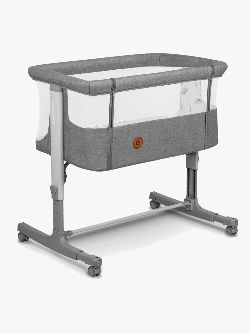 Lionelo Aurora Beistellbett 3-in-1, Grey Concrete von Lionelo