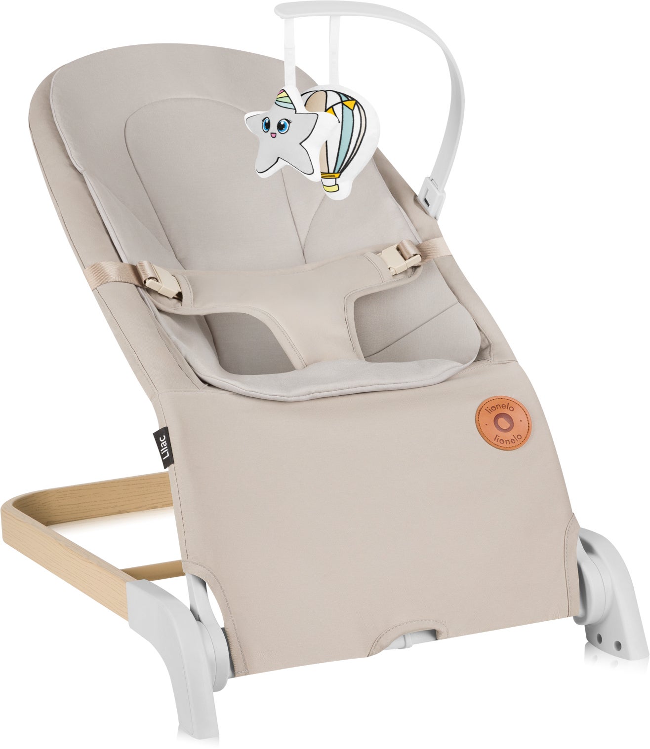 Lionelo Babywippe LILAC, Beige Sand Lionelo Babywippe LILAC, Beige Sand von Lionelo