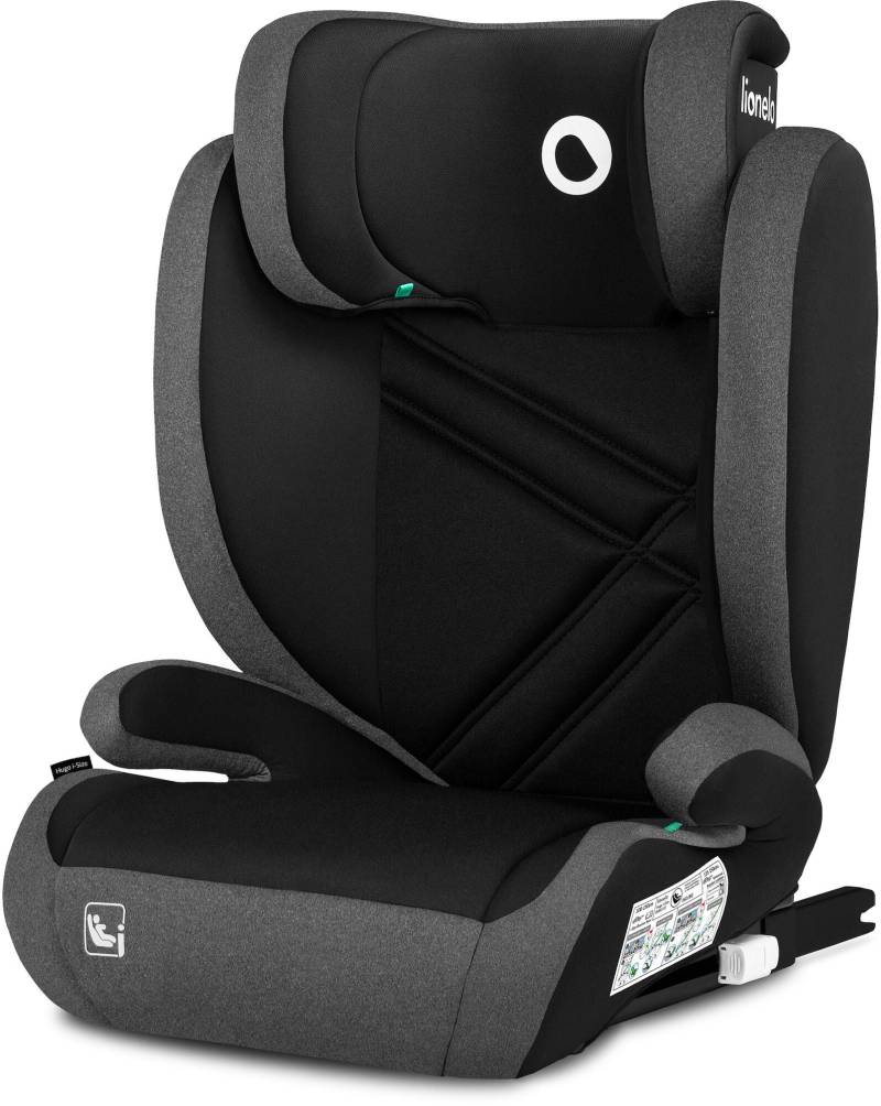 Lionelo HUGO i-Size Kindersitz, Black Grey von Lionelo