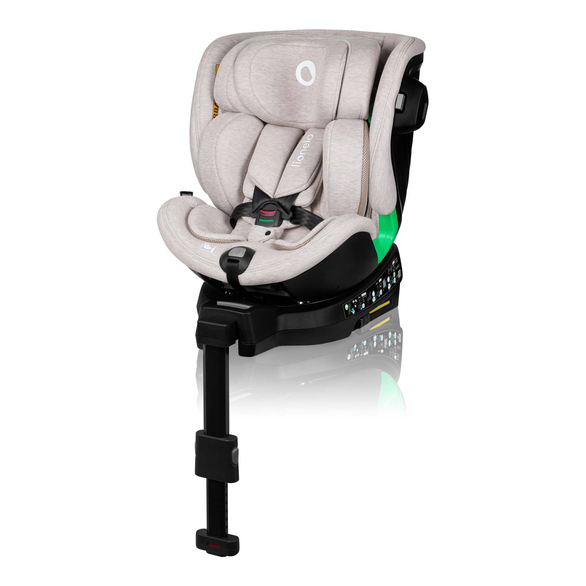 Lionelo Harmony i-Size Kindersitz, Beige Sand Bamboo Lionelo Harmony i-Size Kindersitz, Beige Sand Bamboo von Lionelo