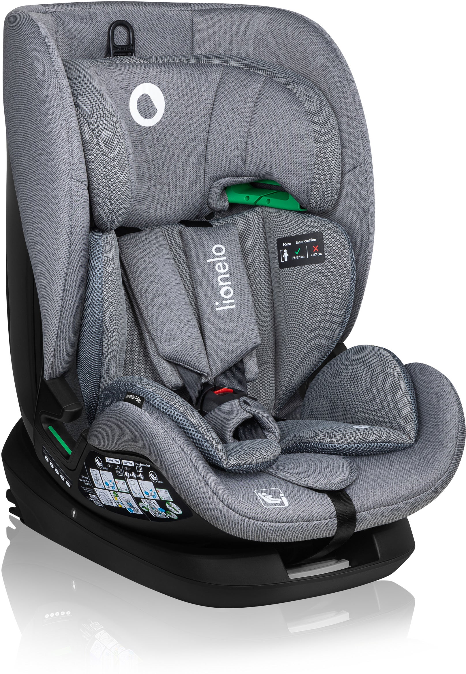 Lionelo Lavender i-Size Kindersitz, Grey Stone Lionelo Lavender i-Size Kindersitz, Grey Stone von Lionelo