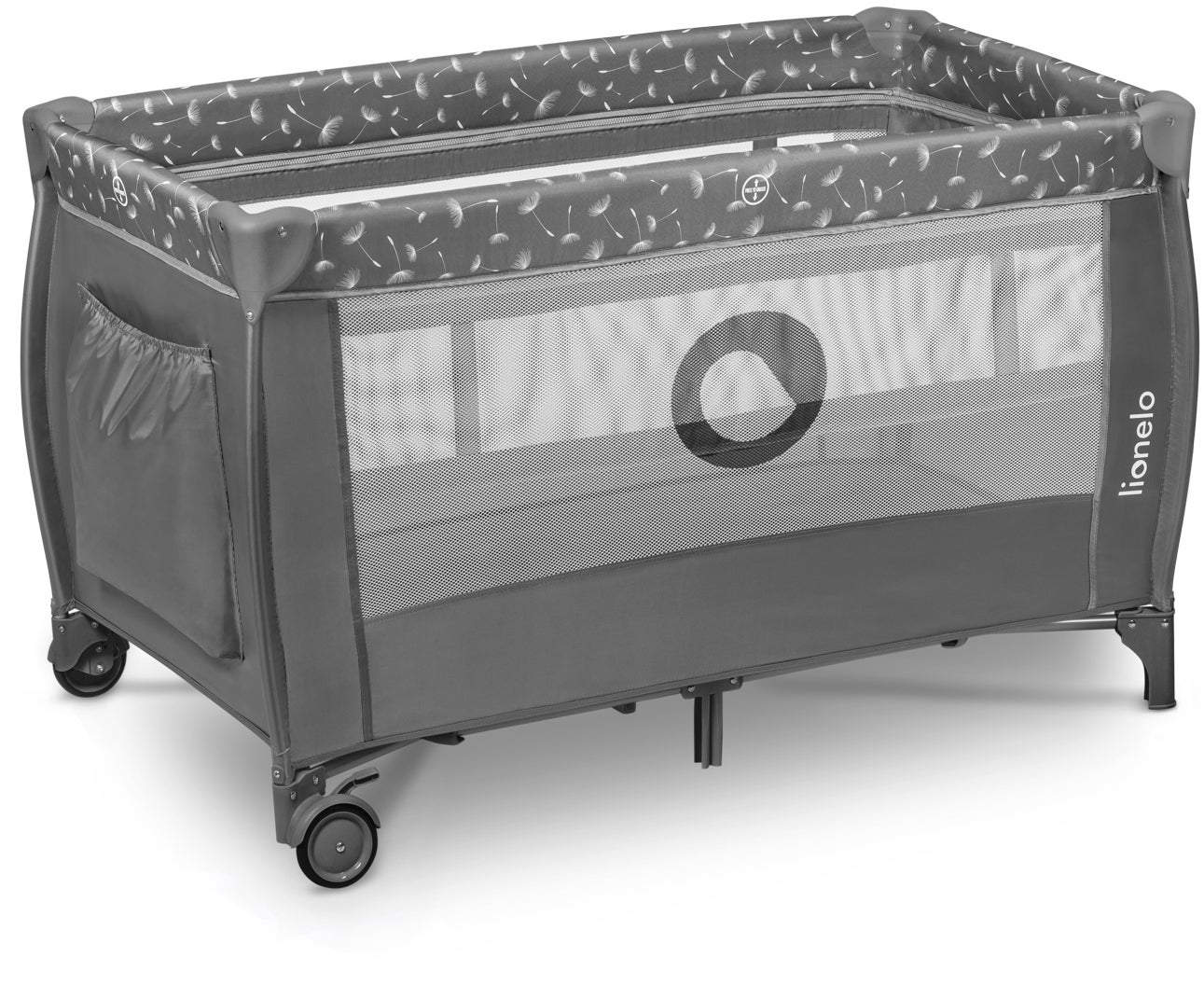 Lionelo STEFI PLUS Reisebett, Grey White Lionelo STEFI PLUS Reisebett, Grey White von Lionelo
