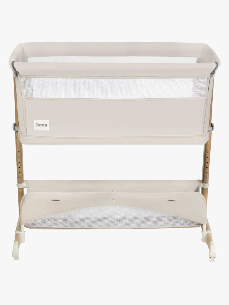 Lionelo Thomi Plus 5-in-1 Beistellbett, Beige Sand von Lionelo