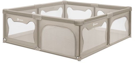 Lionelo WILLOW XL Laufgitter, Beige Sand von Lionelo