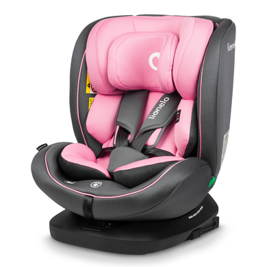 lionelo Kindersitz Bastiaan i-Size Pink Baby von Lionelo