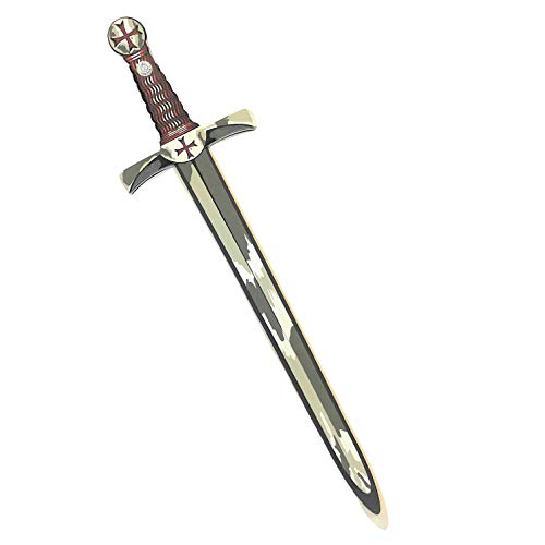 Liontouch Malteser Ritterschwert | Mittelalterliches Schaumstoffspielzeug für Kinder mit klassischem Rotkreuz-Motiv | Sichere Waffen & Rüstung für Kinderkostüme von Liontouch