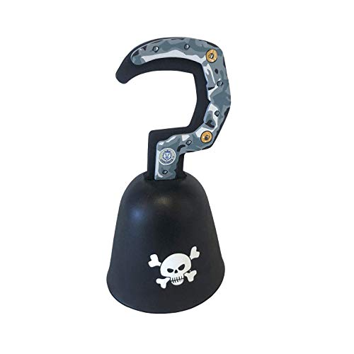 Liontouch - Piratenhaken - Kapitän Rotstreifen - Für Kinder von 3-8 Jahren | Schaumstoffspielzeug mit Totenkopf-Motiv | Perfektes Zubehör für Verkleidung & Kostüme auf hoher See Liontouch - Piratenhaken - Kapitän Rotstreifen - Für Kinder von 3-8 Jahren | Schaumstoffspielzeug mit Totenkopf-Motiv | Perfektes Zubehör für Verkleidung & Kostüme auf hoher See von Liontouch