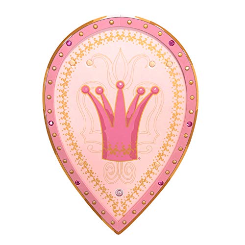 Liontouch Königin Rosa Schild für Mädchen | Rosa Schaumstoff-Spielzeug zum Vorgeben für Kinder im mittelalterlichen Stil | Sichere Waffen & Rüstung für Verkleidung, Cosplay & königliche Kostüme von Liontouch