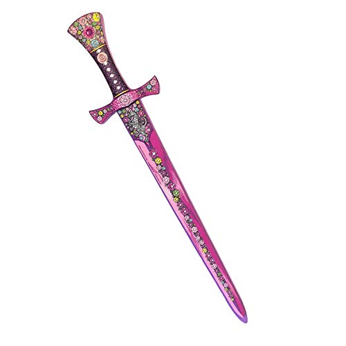 Liontouch Kristallprinzessin Schwert | Spielzeug für kindliches Rollenspiel mit mittelalterlichem mit Löwinnen-Thema für Mädchen | Sichere Waffen & Rüstung für Verkleidung & königliche Kostüme von Liontouch