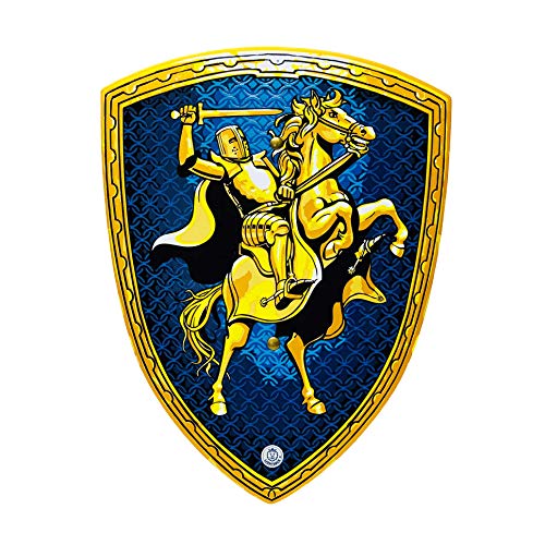 Liontouch Ritterschild | Rollenspiel-Schaumstoffspielzeug für Kinder und Kleinkinder mit mittelalterlichem Reitrittermotiv | Sichere Waffen & Kampfpanzerung für Verkleiden, Cosplay & Kostüme von Liontouch