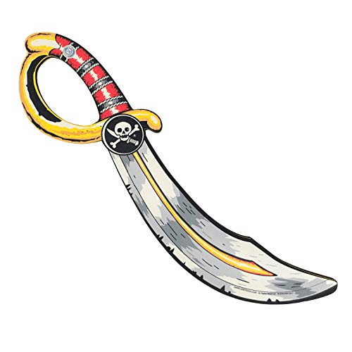 Liontouch - Piratensäbel für Kinder – ab 3 Jahren | Spielzeug für Jungen & Kleinkinder | Sicherer Schaumstoff-Säbel für Piratenabenteuer in der Karibik | Perfektes Accessoire für Verkleidung & Kostüme von Liontouch