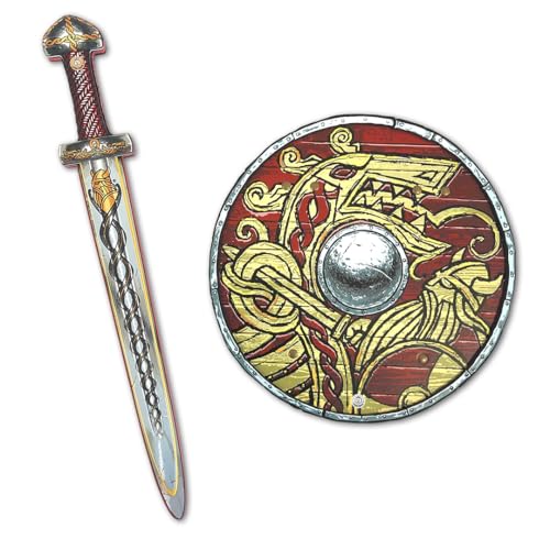Liontouch - Wikinger Spielzeug-Schwert & Schild | Für Jungen von 3-8 Jahren | Chief Haralds mittelalterliches Set für Krieger Rollenspiele | Sichere Schaumstoff Zubehör für Verkleidung & Kostüme Liontouch - Wikinger Spielzeug-Schwert & Schild | Für Jungen von 3-8 Jahren | Chief Haralds mittelalterliches Set für Krieger Rollenspiele | Sichere Schaumstoff Zubehör für Verkleidung & Kostüme von Liontouch