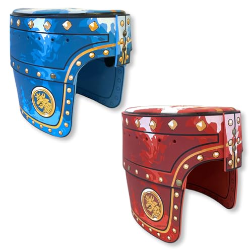 Liontouch - Edler Ritterhelm für Jungen, Blau/Rot | Kinder von 3-8 Jahren – Einheitsgröße | Mittelalterliches Schaumstoffspielzeug | Robustes & sicheres Zubehör für Ritterspiele & Verkleidung Liontouch - Edler Ritterhelm für Jungen, Blau/Rot | Kinder von 3-8 Jahren – Einheitsgröße | Mittelalterliches Schaumstoffspielzeug | Robustes & sicheres Zubehör für Ritterspiele & Verkleidung von Liontouch
