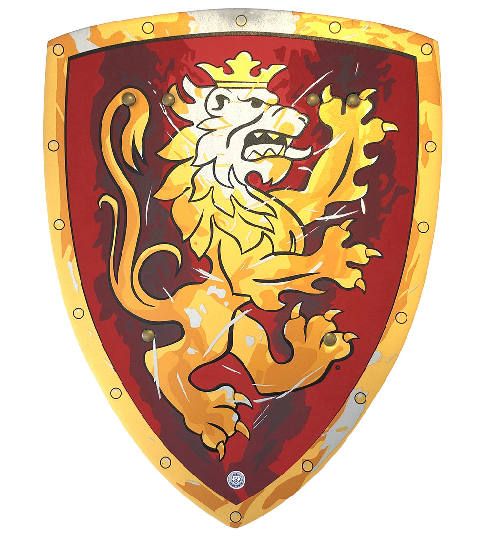 Liontouch Kostüm - Edler Ritterschild - Rot - Liontouch - One Size - Kostüme von Liontouch