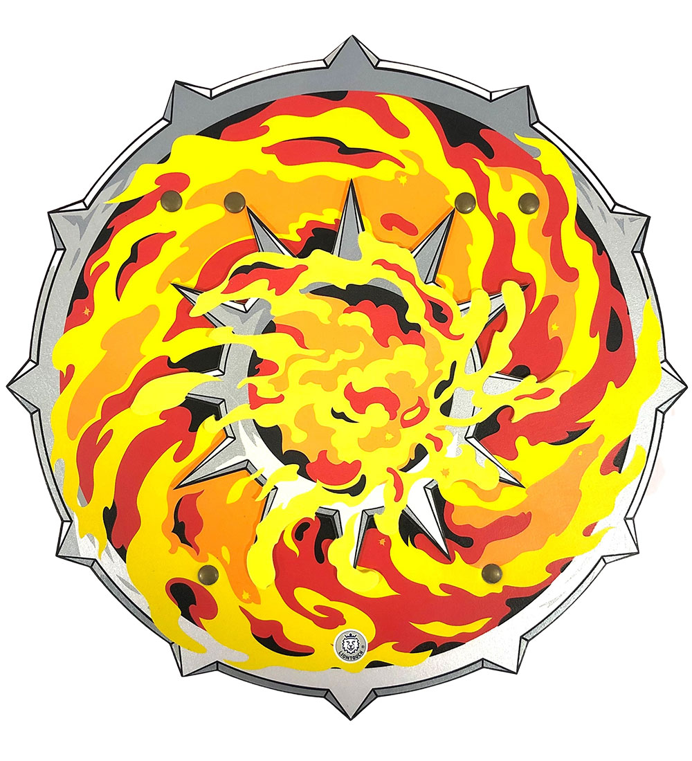 Liontouch Kostüm - Flammenschild - Rot/Orange/Gelb - Liontouch - One Size - Kostüme Liontouch Kostüm - Flammenschild - Rot/Orange/Gelb - Liontouch - One Size - Kostüme von Liontouch