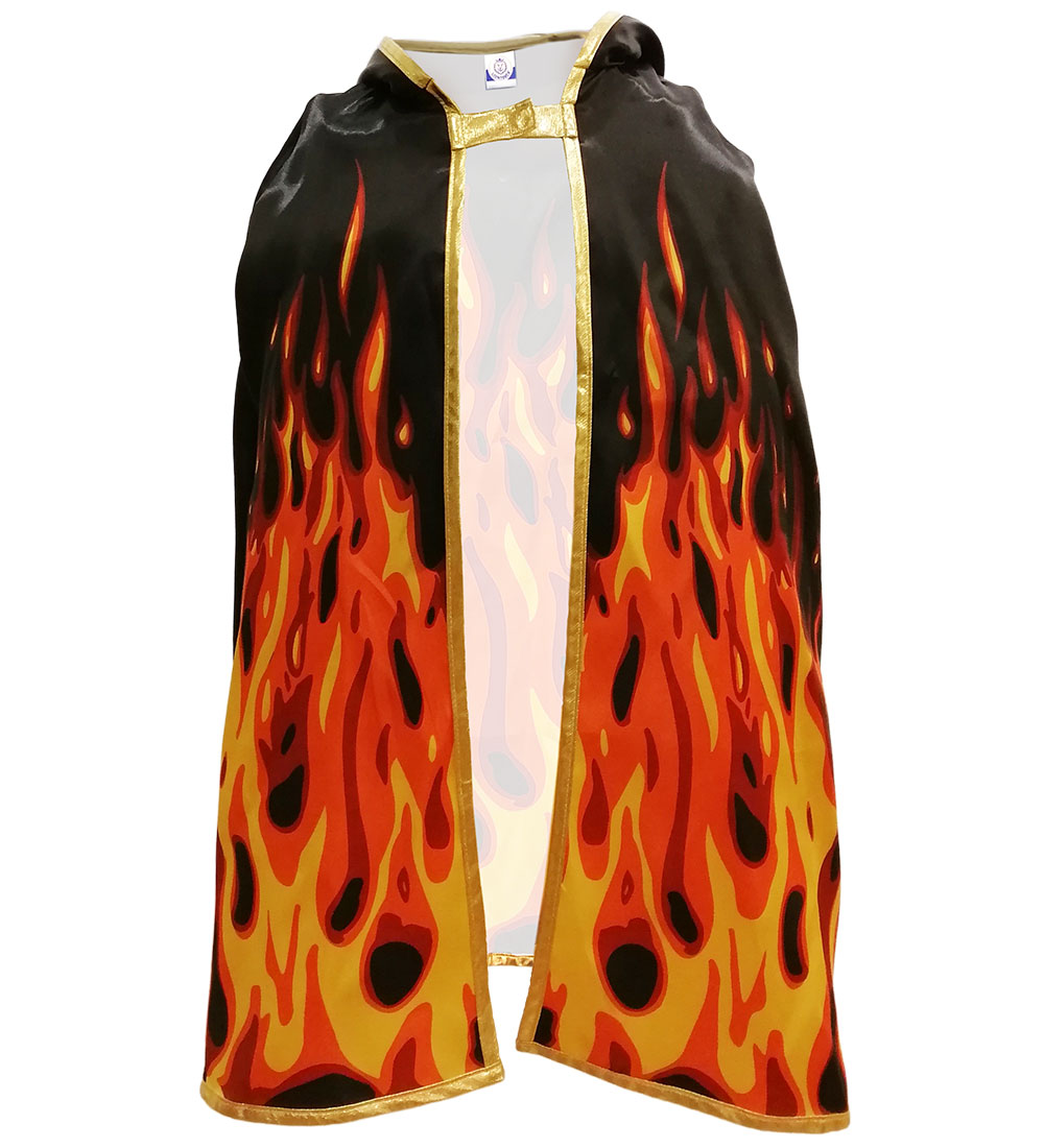 Liontouch Kostüm - Flammenumhang - Schwarz/Orange/Gelb - Liontouch - One Size - Kostüme Liontouch Kostüm - Flammenumhang - Schwarz/Orange/Gelb - Liontouch - One Size - Kostüme von Liontouch