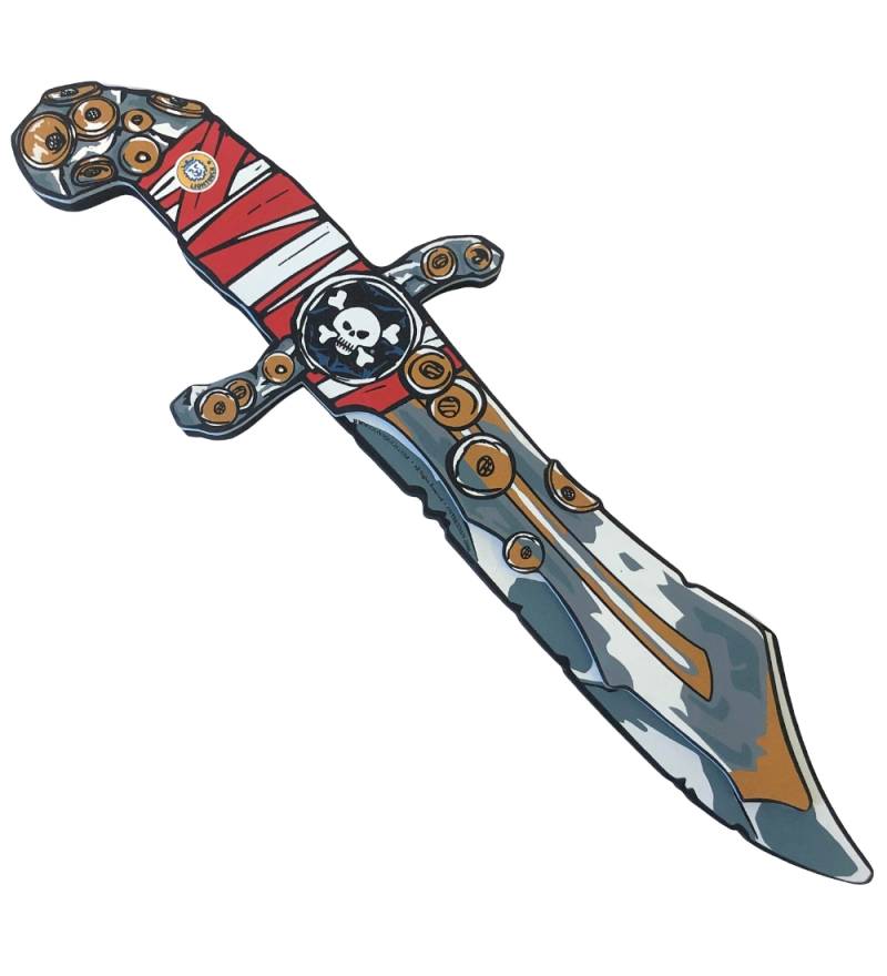 Liontouch Kostüm - Piratenmesser - Rot Streifen - Liontouch - One Size - Kostüme Liontouch Kostüm - Piratenmesser - Rot Streifen - Liontouch - One Size - Kostüme von Liontouch