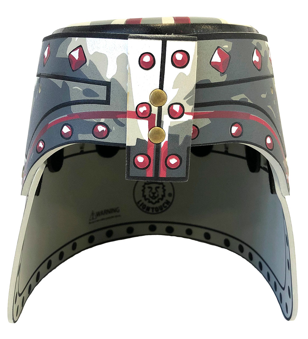 Liontouch Kostüm - Ritterhelm - Grau m. Malteserkreuz - Liontouch - One Size - Kostüme Liontouch Kostüm - Ritterhelm - Grau m. Malteserkreuz - Liontouch - One Size - Kostüme von Liontouch